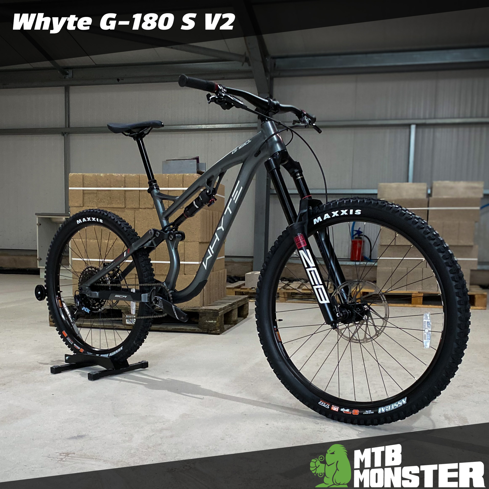 Whyte G-180 S V2 sporting a fresh 
