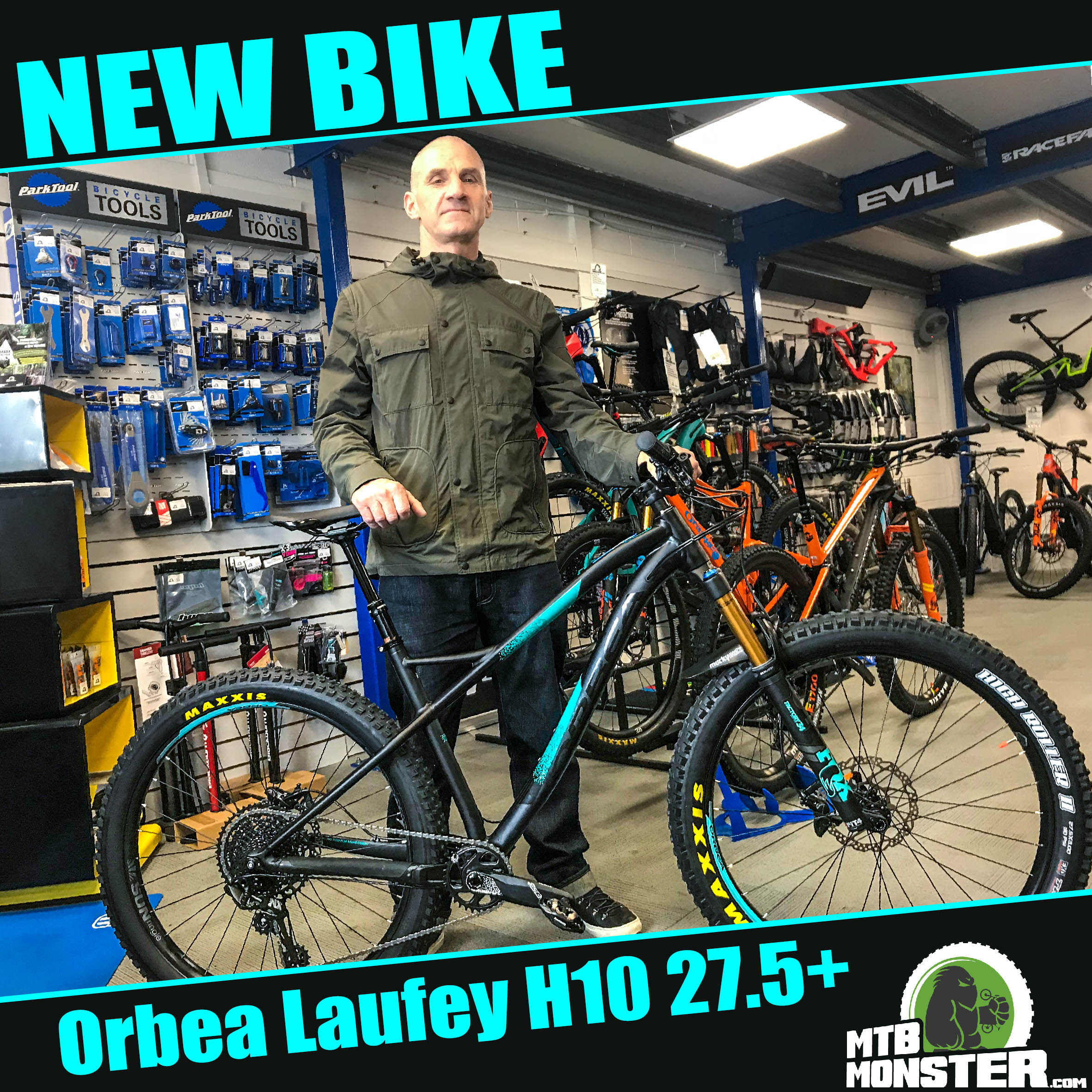 Orbea Laufey H10 27.5+ Mountain Bike
