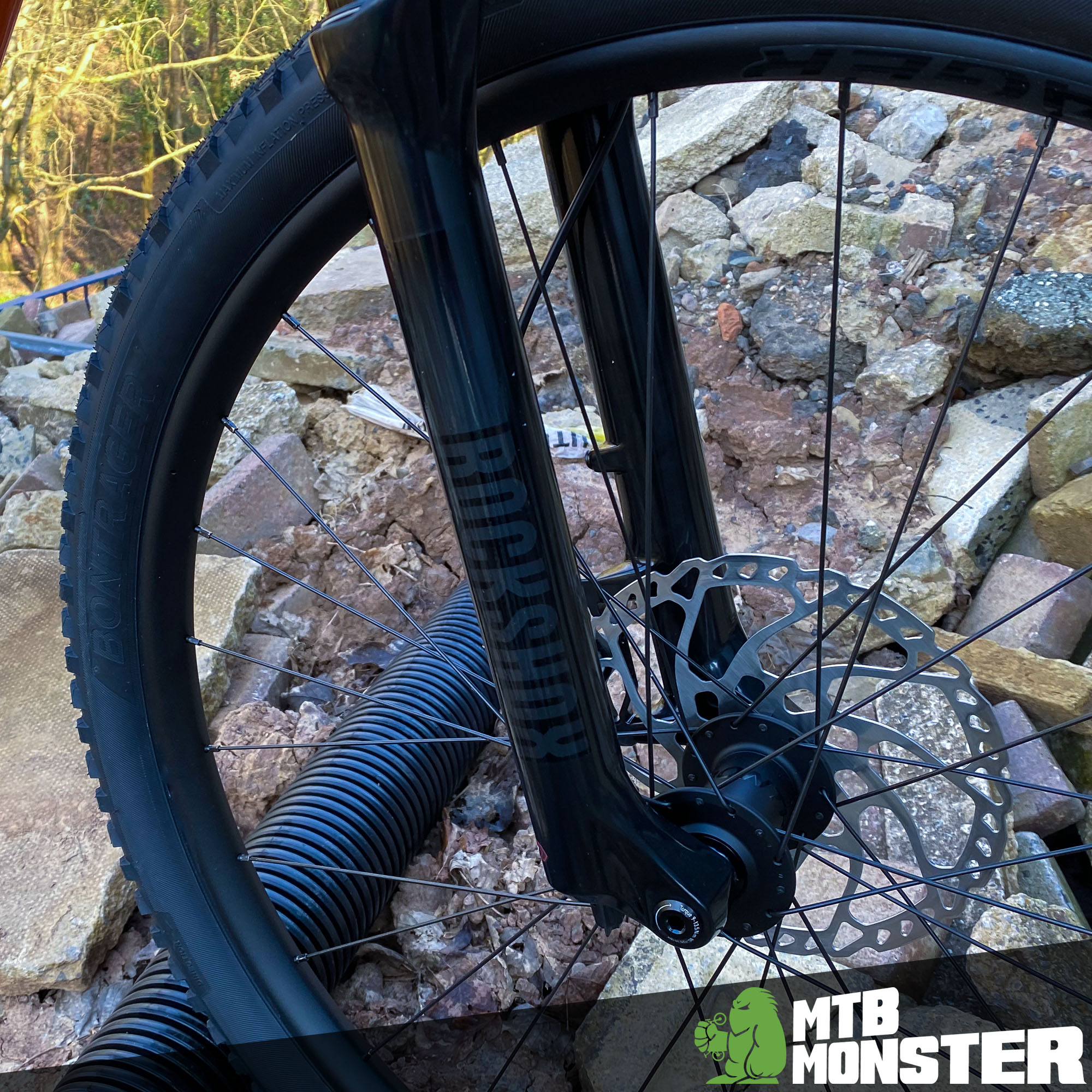 Trek Powerfly 7 finished in Factory 